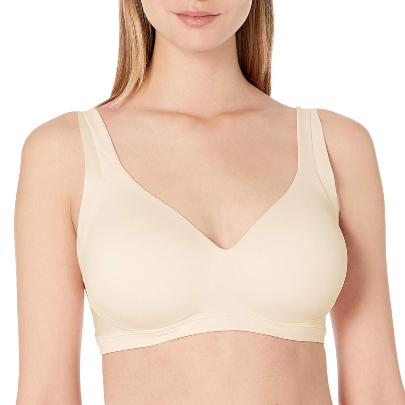 Warner's Women's No Side Effects Underarm and Back-Smoothing Comfort Wireless Lightly Lined T-Shirt Bra Ra2231a, Butterscotch, XX-Large - Image 1